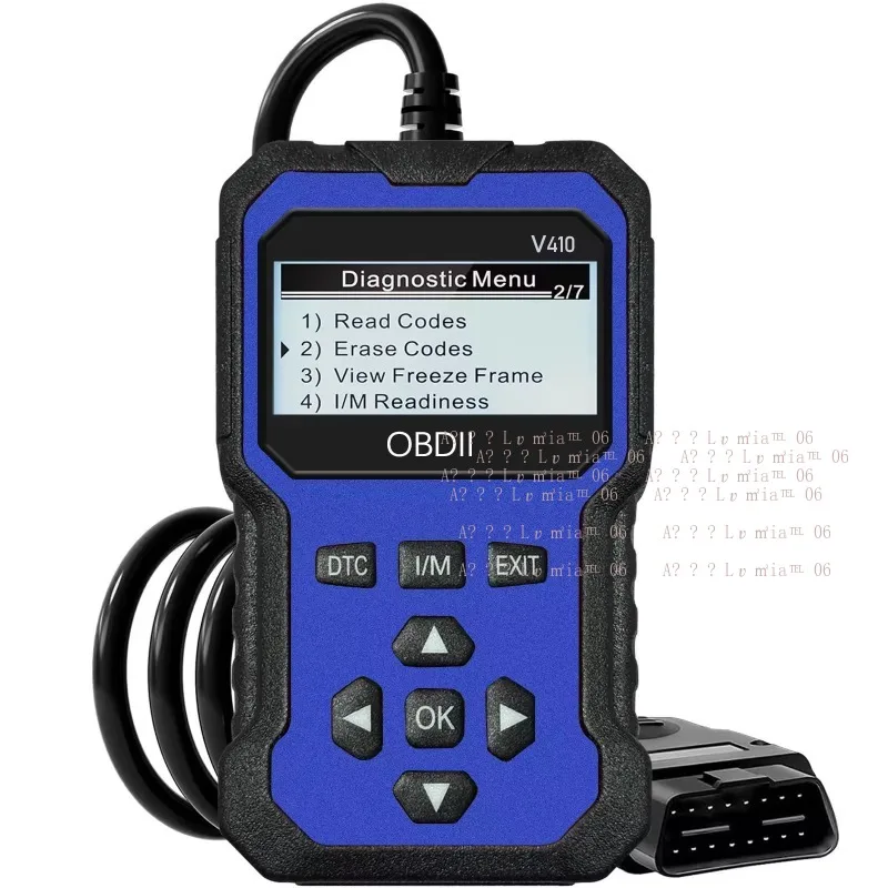 Automotive OBD2 Scanner Diagnostic Tool Multilingual Engine Check Car Code Reader