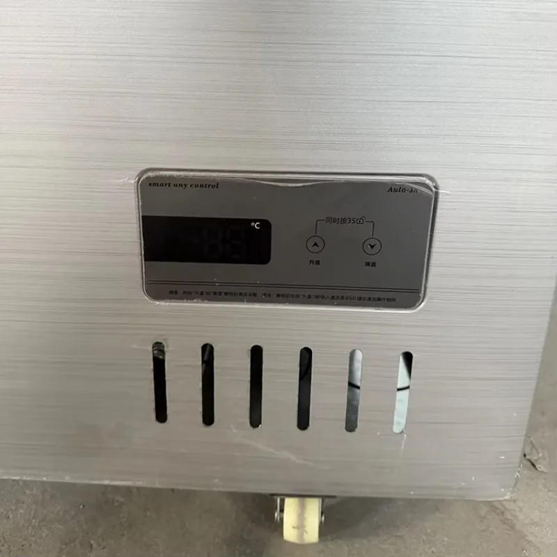 Top Open Chest Freezer Commercial Horizontal Refrigerator 1280L Direct Cooling Manual Defrost Adjustable Shelves R290