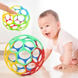 Baby Toys Rattles Kids Educational Toys Grasping Holes Balls For Newborn Cribs Stroller Soft Safety Hand Bells Baby Speelgoed