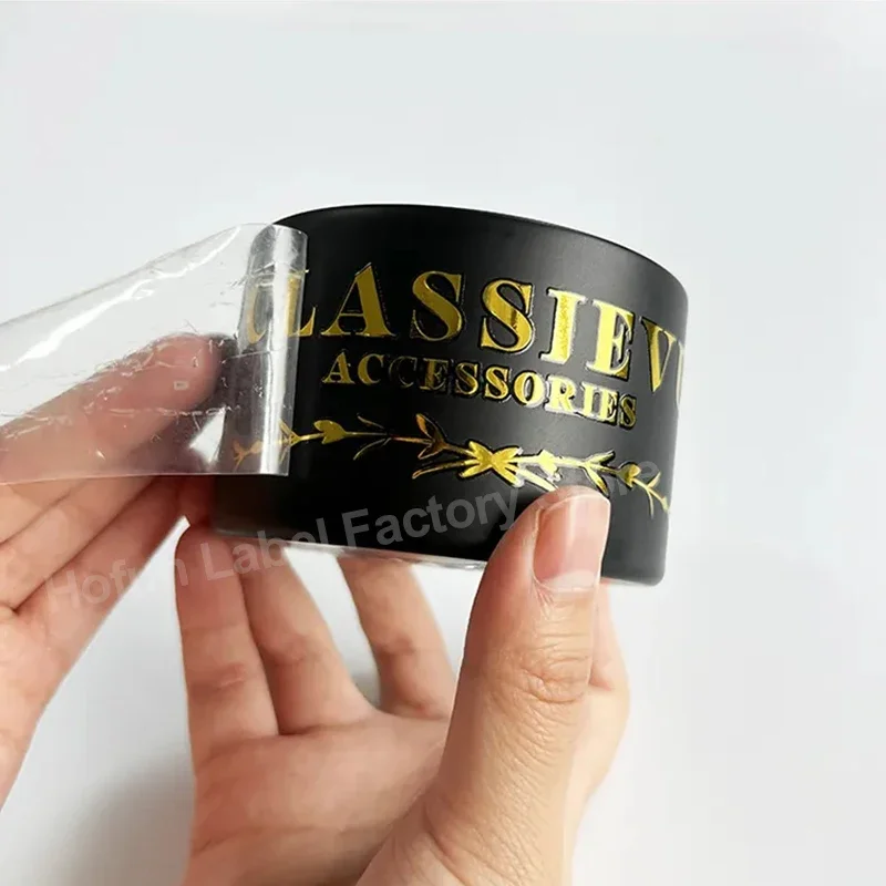 Pegatina dorada de transferencia colorida uv 3D personalizada, logotipo plateado personal, etiqueta transparente autoadhesiva, calcomanía hueca brillante holográfica