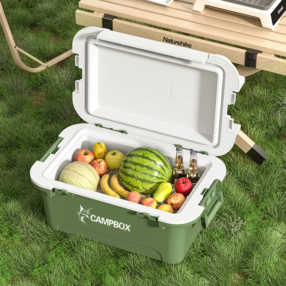 Convenient Car Storage Box with High Appearance Outdoor Picnic Food Preservation Refrigeration Cooler Box Made of PP