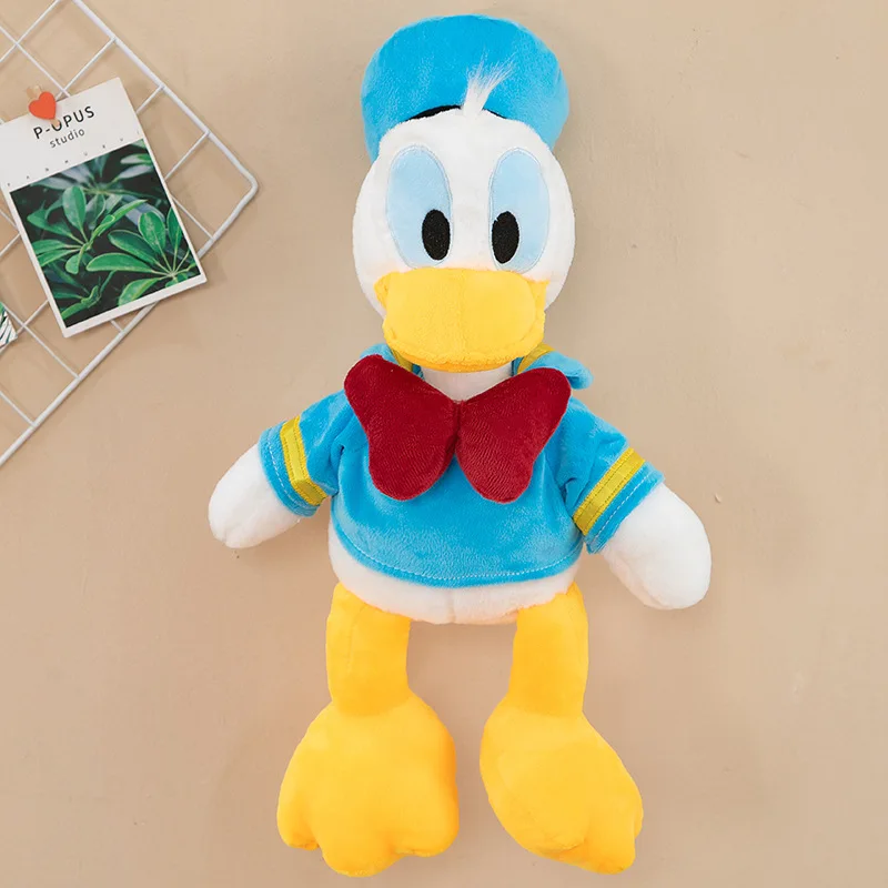 Donald Duck Daisy Plush Toy Cartoon Animal Daisy Duck Stuffed Toy Dolls Comfort Soft Sofa Hug Pillow Kid Birthday Christmas Gift