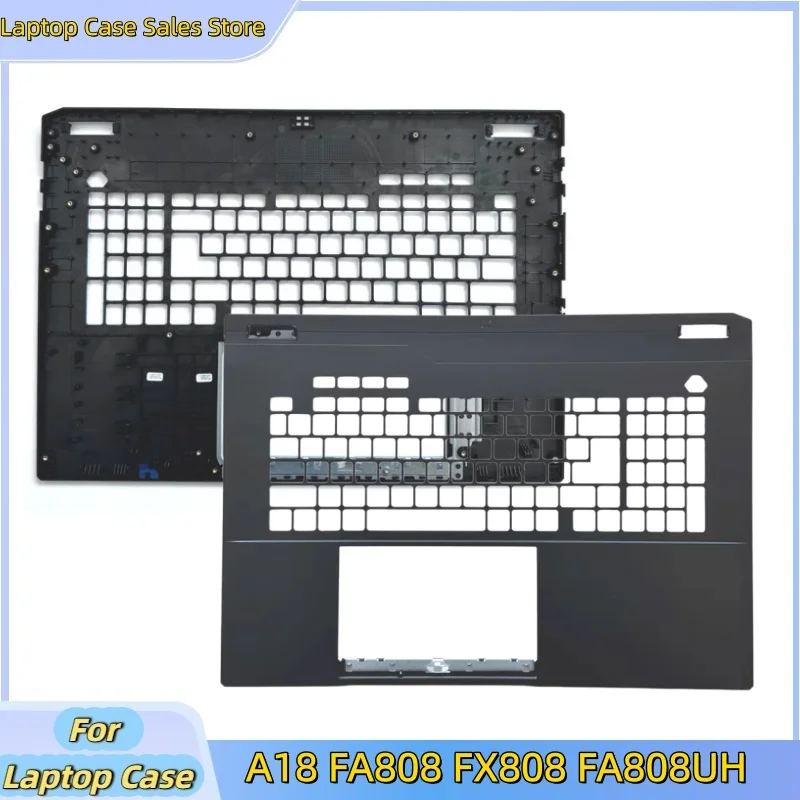 

New laptop For A18 FA808 FX808 FA808UH Upper Case Palmrest Cover C shell KB Bezel