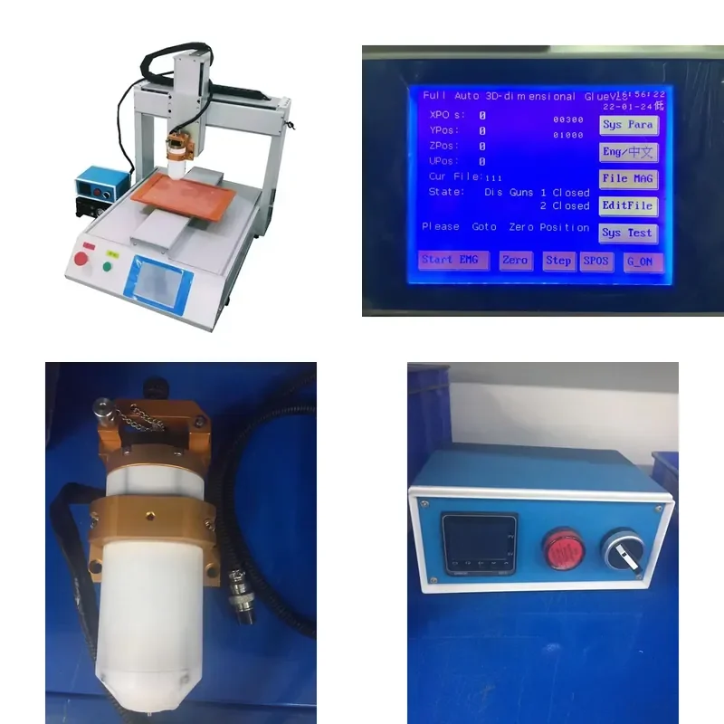 2026 CE Visual Three-four-five Axis Silicone Paint Epoxy Resin Pu Uv Pvc Hot Melt Doming Led Automatic Glue Dispensing