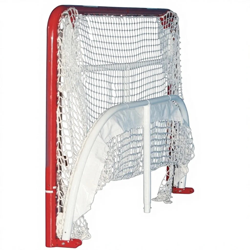 Immagine 3: Porta da hockey su ghiaccio da esterno con rete