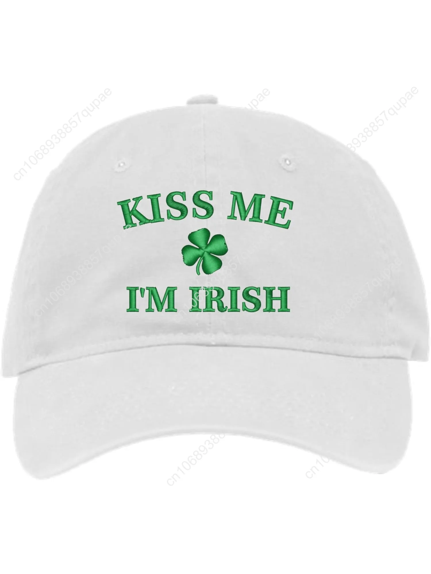

Go All Out Adult Kiss Me I'm Irish Embroidered Hat