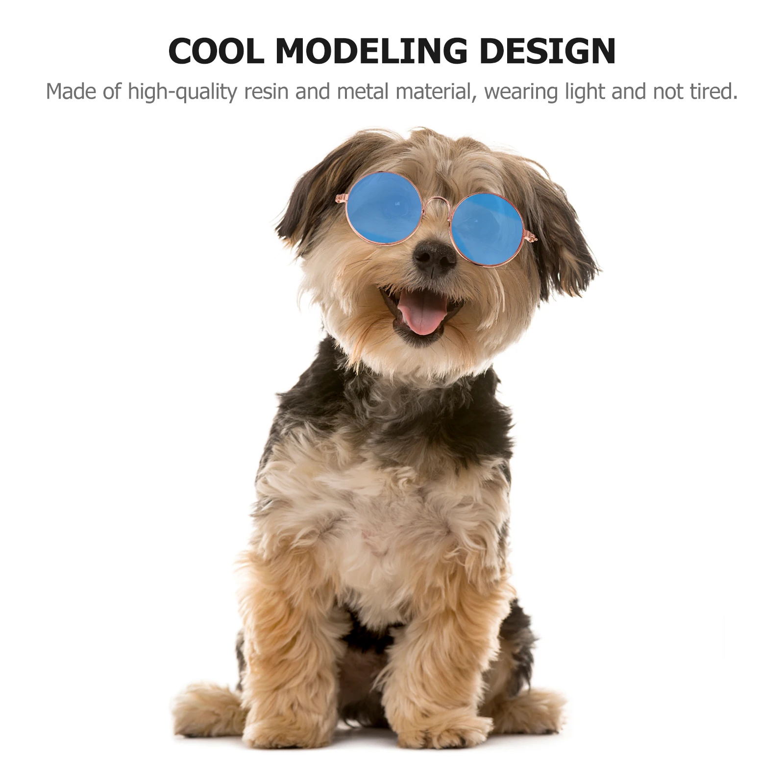 

10Pcs Pet Sunglasses Dog Cat Puppy Comfortable Lightweight Summer Photo Props Costume Accessories Pet Sunglasses