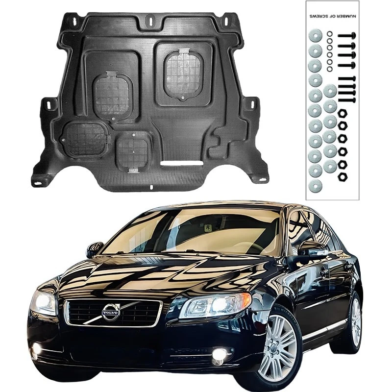 Lega di qualità superiore sotto la protezione del motore Parafango Bordo Splash Shield Fango Parafango Pannello piastra per Volvo S80L 2010-2015 2.0T 2.5T