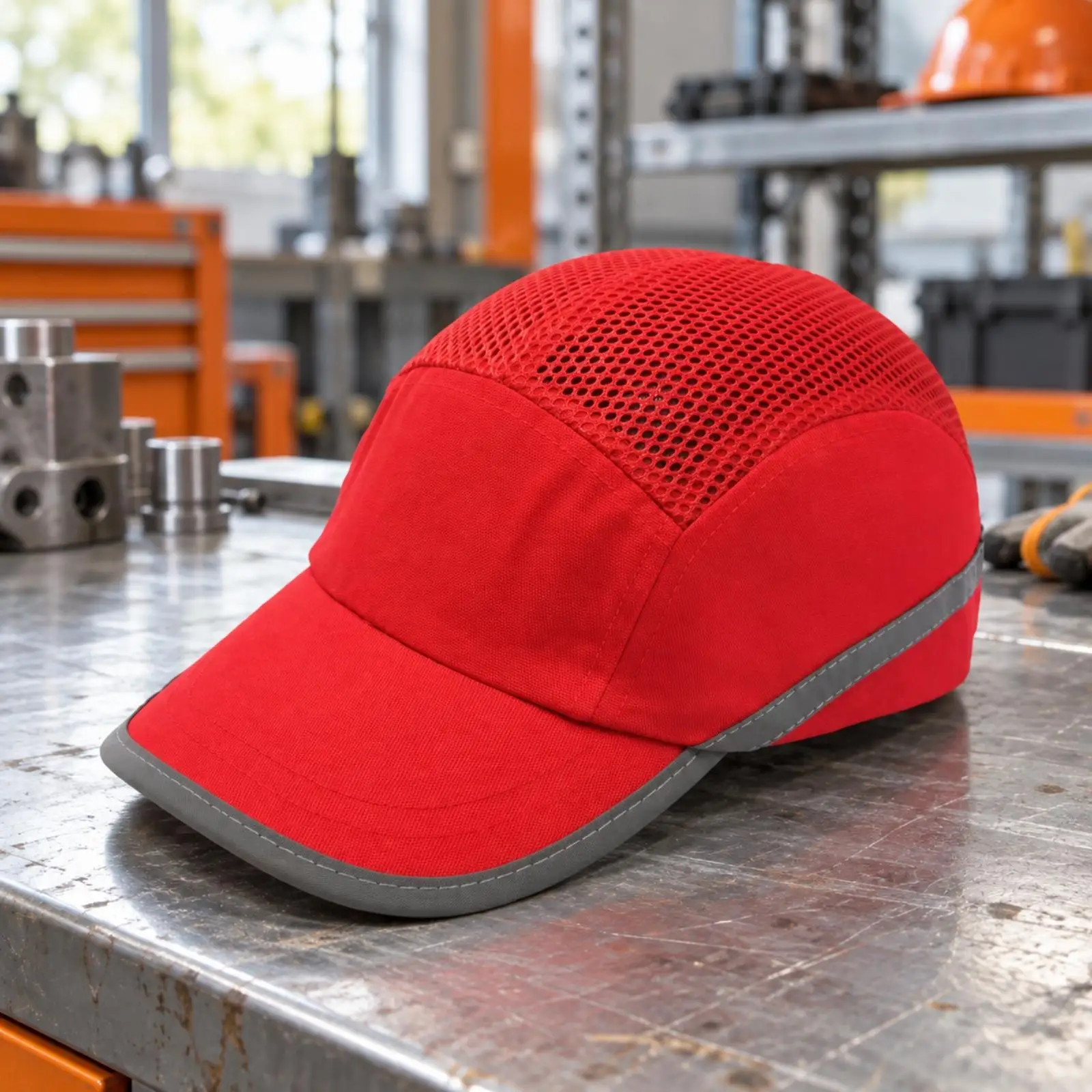 Lightweight Safety Cap with ABS Hard Inner Liner for Workshop Warehouse Daily Use