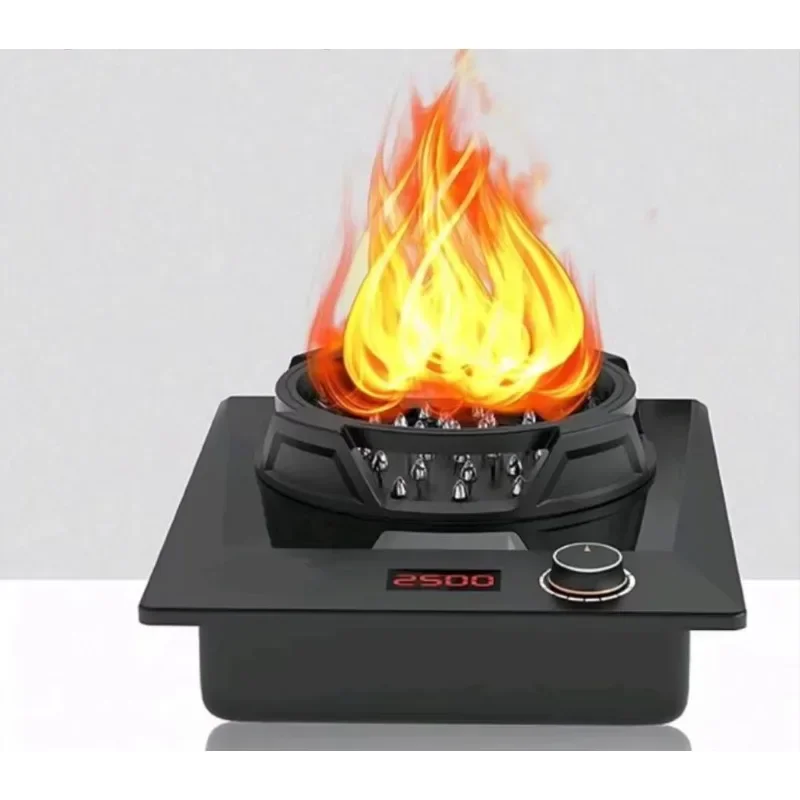 High-tech all-electric stove new home kitchen cooking tools flame home
