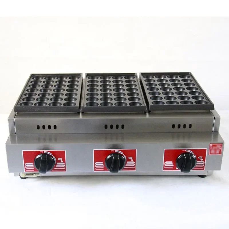 for GH-768 Ceramic Automatic Malaysian Japanese LPG Fish Ball Pot Cooker Takoyaki Pot BBQ Machine