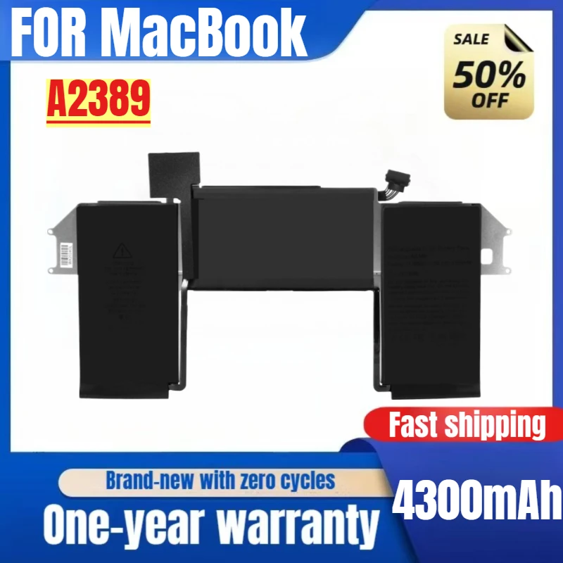 

Laptop A2389 Battery For MacBook Air 13 "A2389 A2337 2020 L High Capacity Battery High Quality Replacement Battery