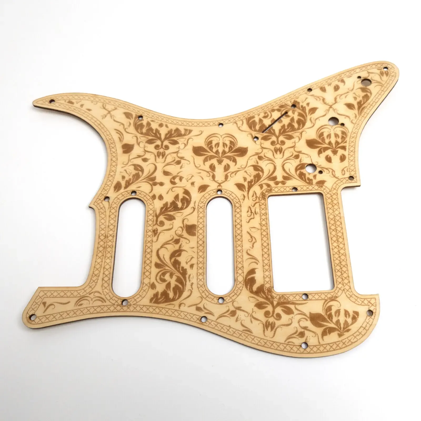 

SSH 11-луночная накладка для электрогитары с резной липой для электрогитар ST, запасные части