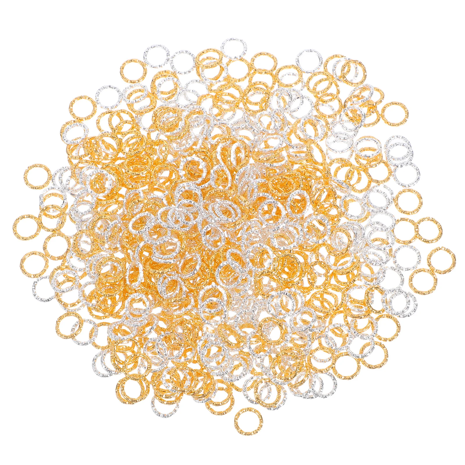 

600 Pcs Twill Wreath Accessories Crafting Connectors Supplies Metal DIY Jewelry Making Dangle Earring Kits