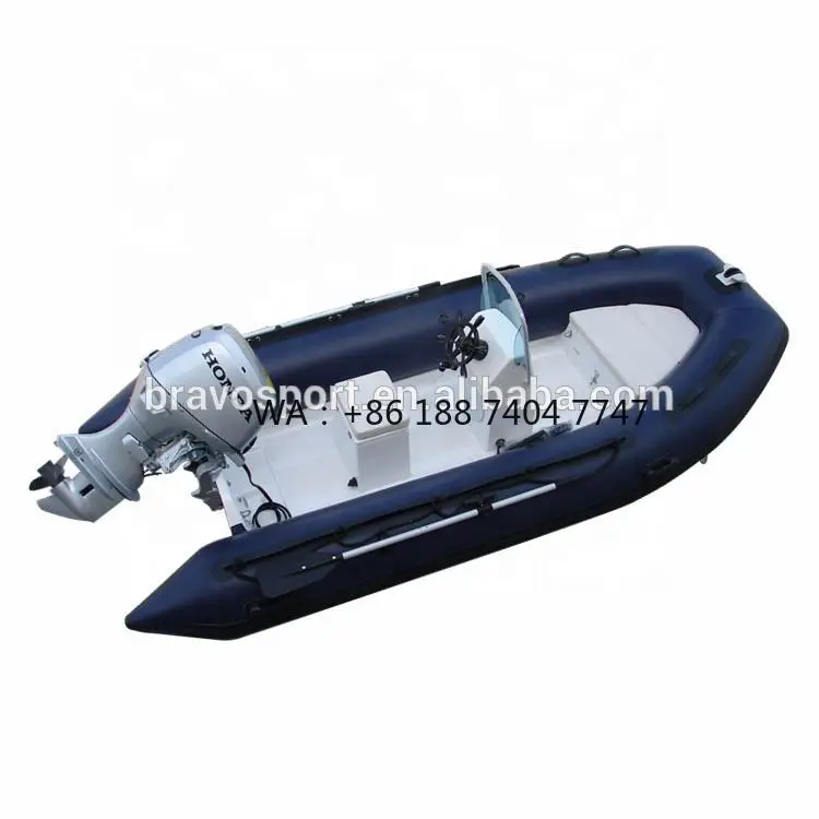 Best Seller Fiberglass 390cm RIB Boat Marine Sport Boat for Offshore Fishing and Water Sports