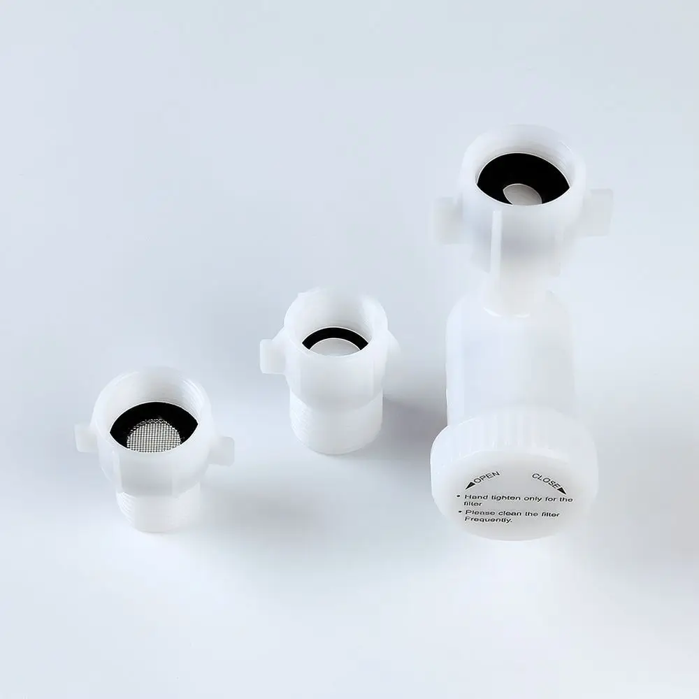 Toilet Tank Inlet Valve Filter Adapter Stainless Steel Connector Universal Bathroom Plumbing Sanitary Repair Fitting Part