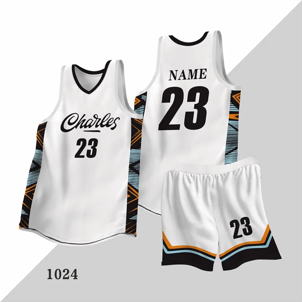 High Quality Men Basketball Jersey Sets Uniforms kits Cheap college Basketball tracksuits blank basketball training jersey set