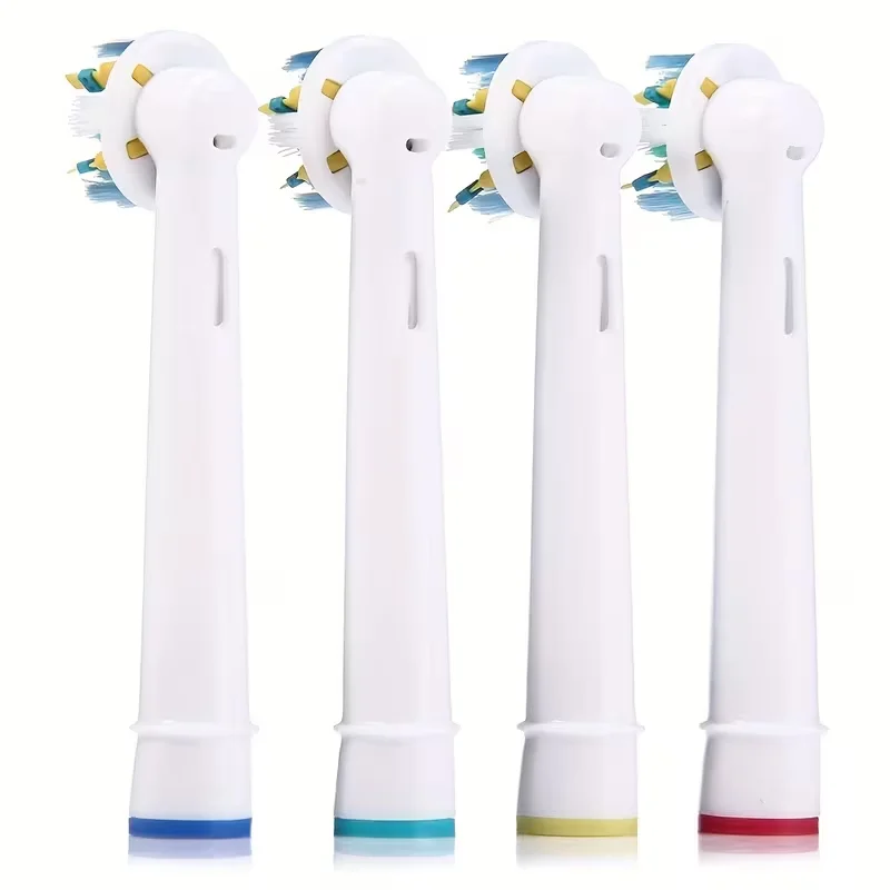 4pcs Floss Clean Replacement Toothbrush Heads Compatible with Electric Toothbrush Pro 1000 5000 8000 9000 Adults Vitality