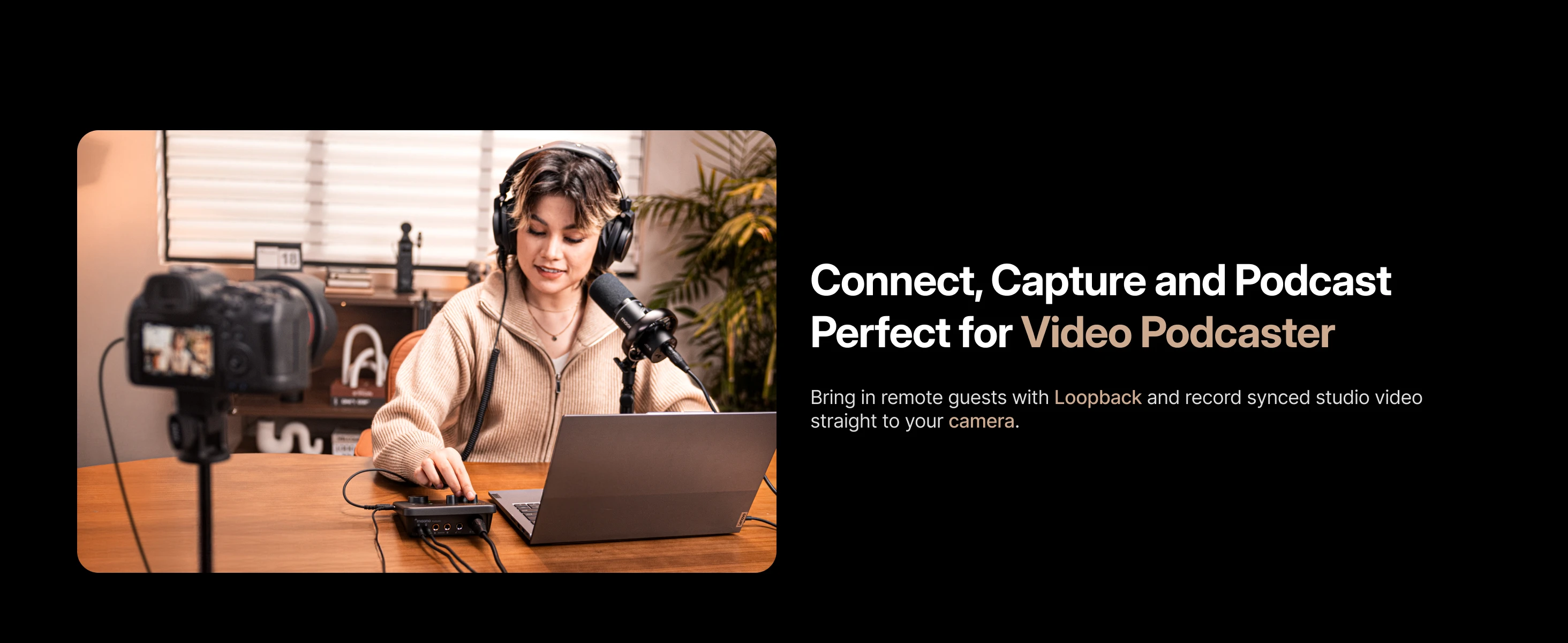 MAONO P1 Hybrid Audio-Interface mit 70dB Verstärkung für PC, Telefon, iPad, Gitarre, Auto-Gain, Loopback, ASIO für Podcast, Streaming, Musikaufnahme – Detail 3