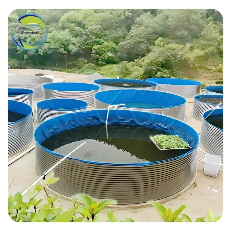 

Large Plastic Fish Ponds High Density Fish Pool Farming Shrimp Salmon Tilapia Fish Tank