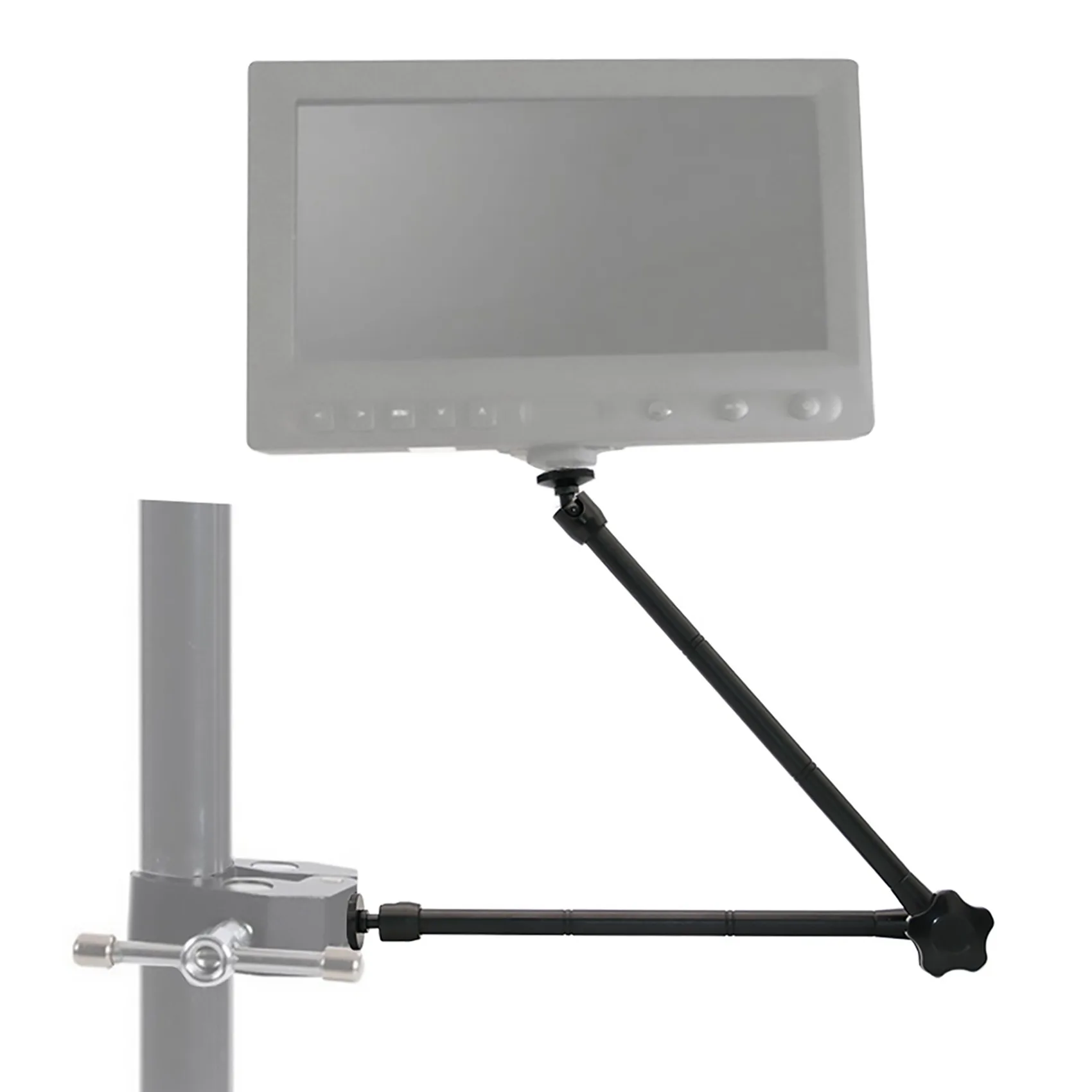 Hot Selling-20Inch Adjustable Articulating Friction Magic With Hot Shoe Mount For LED Light DSLR Rig LCD Monitor,20Inch Adju