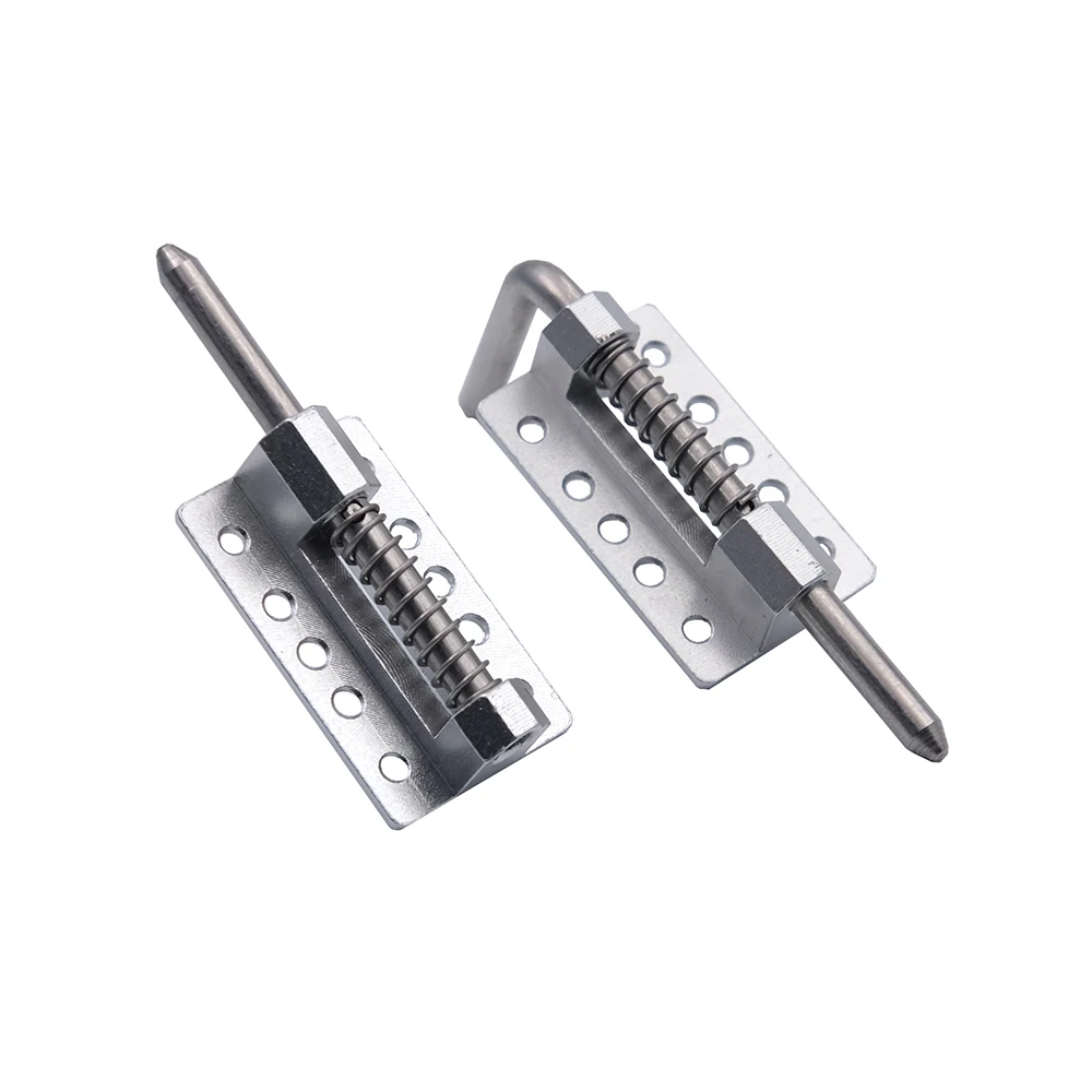 2PCS Fuselage Locker Aluminum Canopy Lock Latch Heavy Duty Spring Loaded FOR F3A UAV Fixed Wing RC Airplane Aircraft