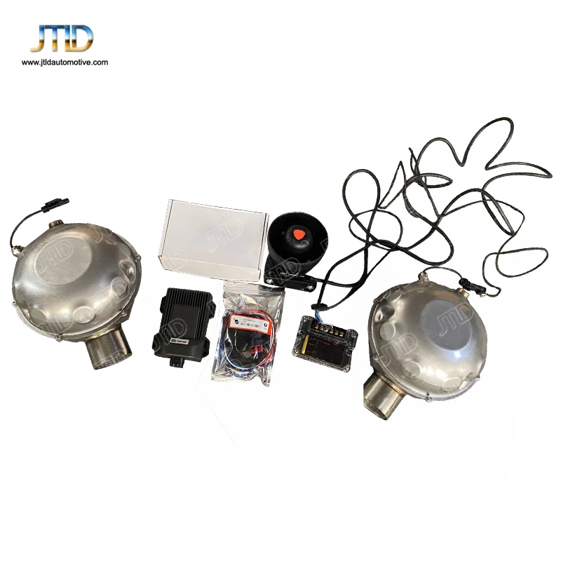 JTLD Universal Electronic Active Speakers Exhaust Sound Booster Pro + Smartphone Control Other For Car Exhaust System
