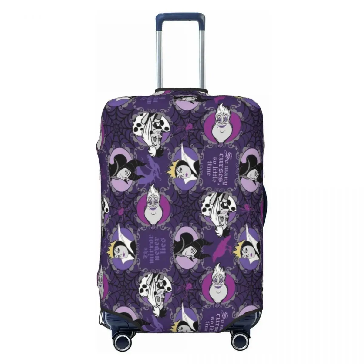 

Custom M-Maleficent Movie Luggage Cover Elastic Travel Suitcase Protective Covers Fits 18-32 Inch