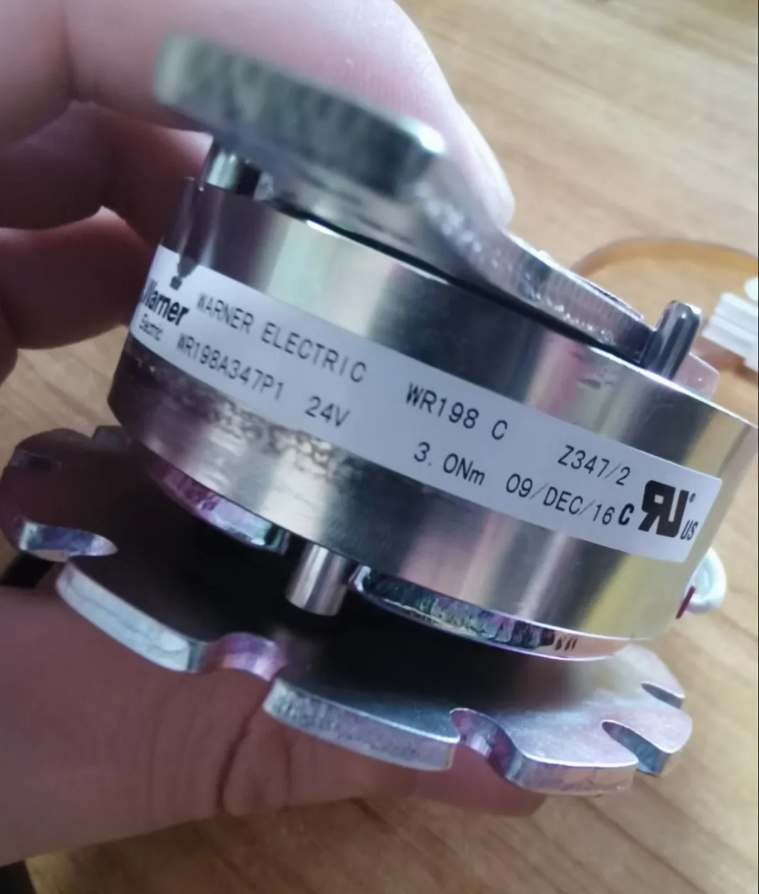 Skuter Mobilitas Lansia 24V Rem Elektromagnetik Otomatis Kopling Warner WR225 3.0Nm 4.0Nm 6.0Nm