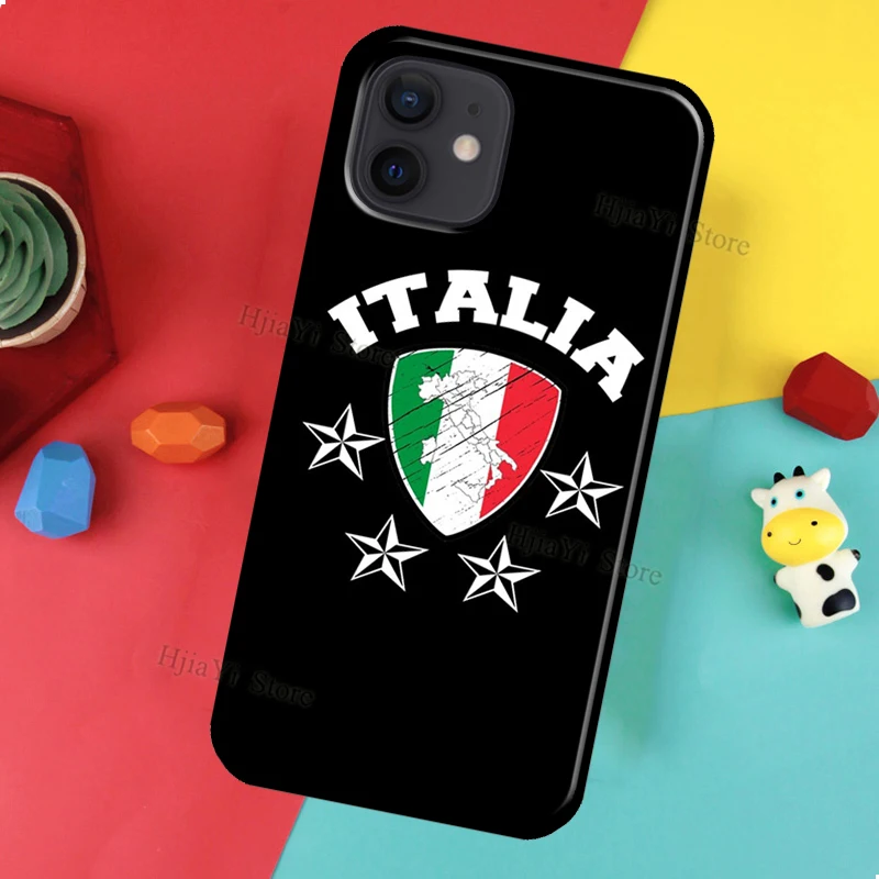 Italy Italia National Flag Soft TPU Cover For iPhone 16 15 XR X XS 11 14 12 13 Pro Max 12 Mini Plus Phone Case