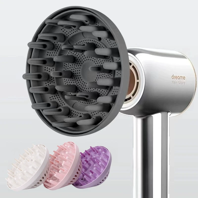 Magnetic Nozzle Diffuser Curling Hood for Hair Dryer
