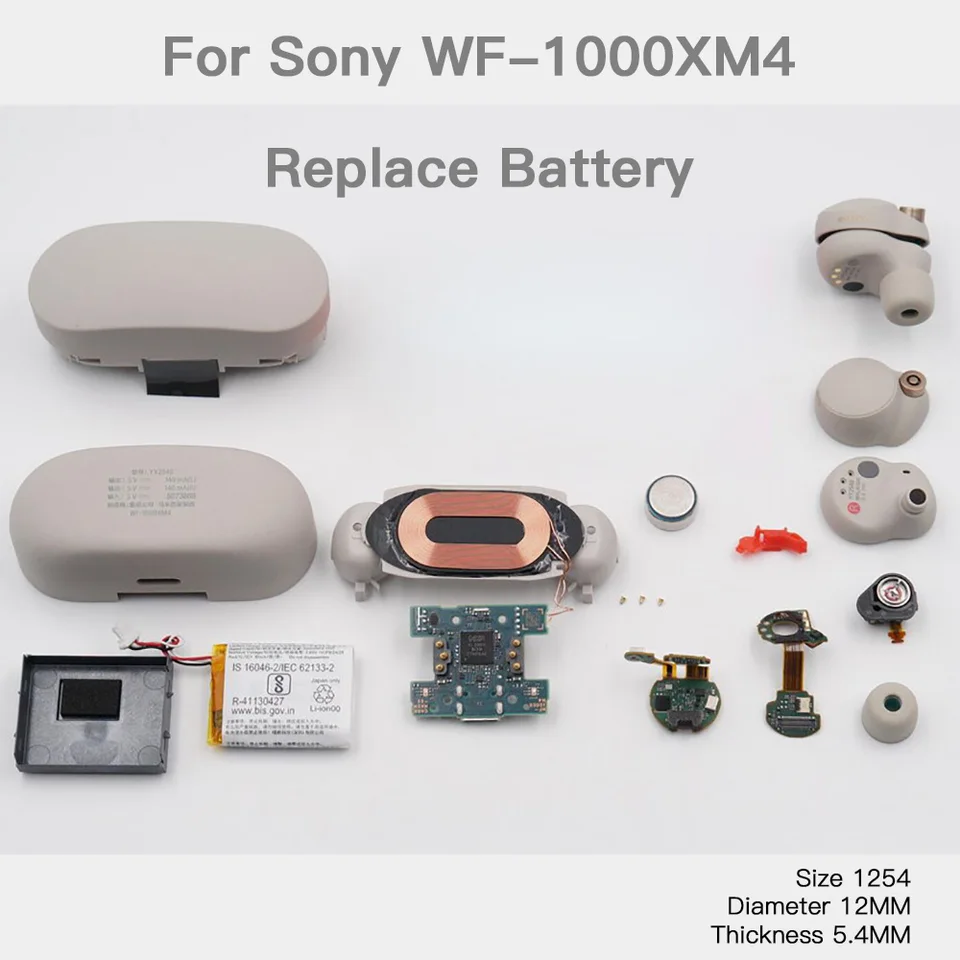 ワイヤレスイヤホン WF-1000XM4 バッテリー新品 SONY『WF-1000XM4』のバッテリー交換を自分でやってみる。 | Sat03 Labs