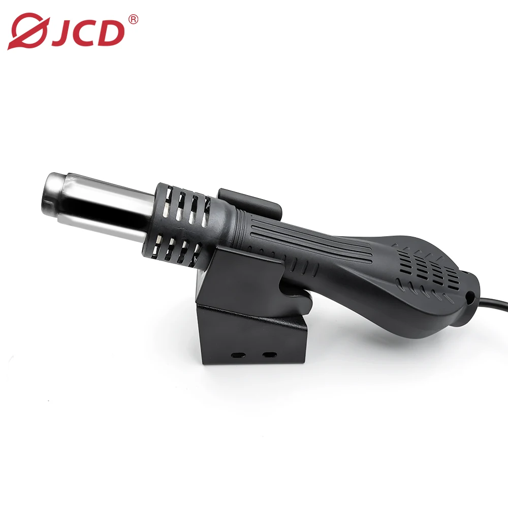 JCD-pistola de aire caliente 8858 SMD, Micro estación de soldadura de retrabajo, secador de pelo Digital LED para soldar, pistola de calor de 750W, herramientas de reparación de soldadura