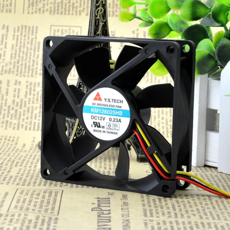 

ORIGINAL 8025 KM128025HB 12V 0.23A 2WIRES CASE INVERTER FAN