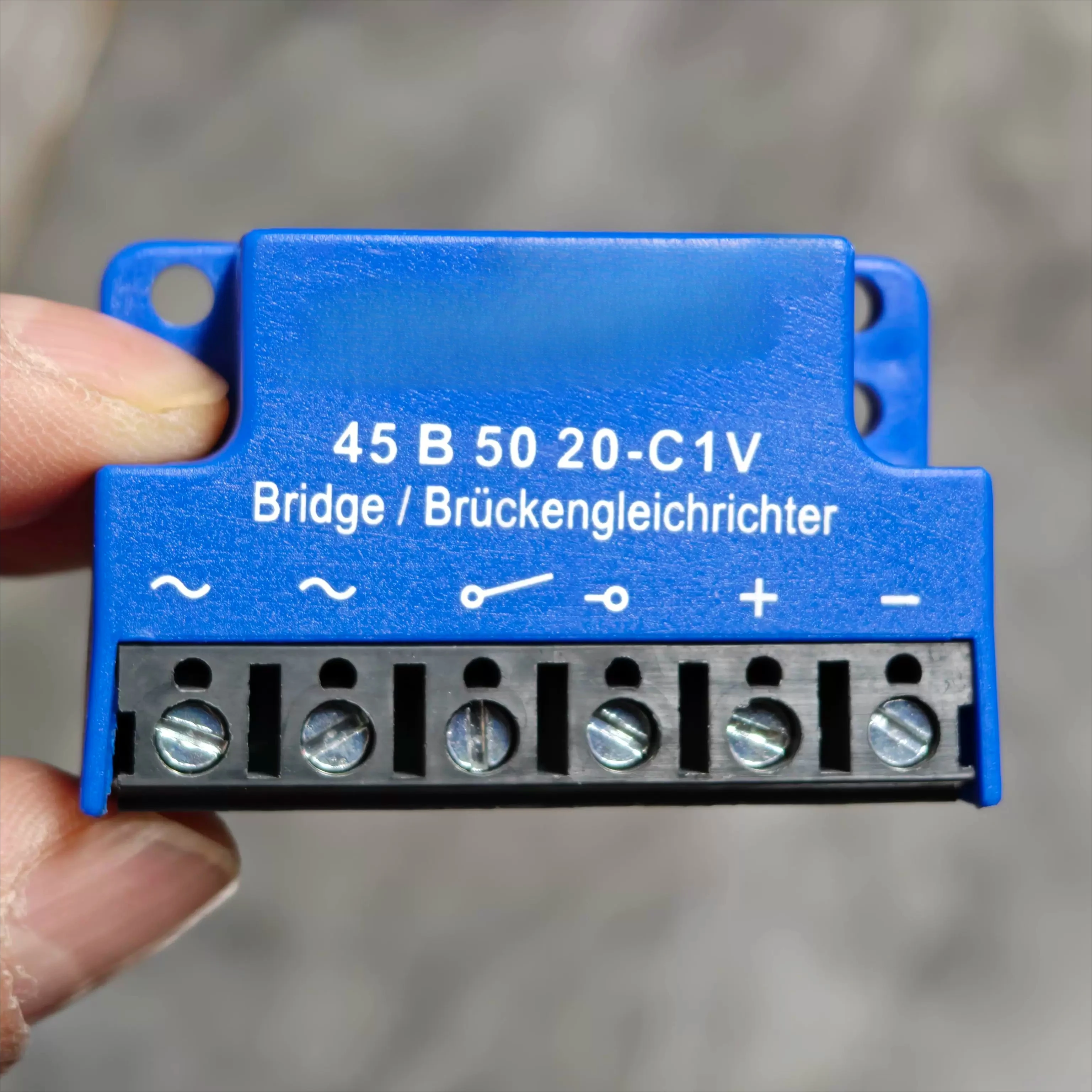 ..For 45B5020-C1V Motor Brake Rectifier RE550/250-2 si-S..