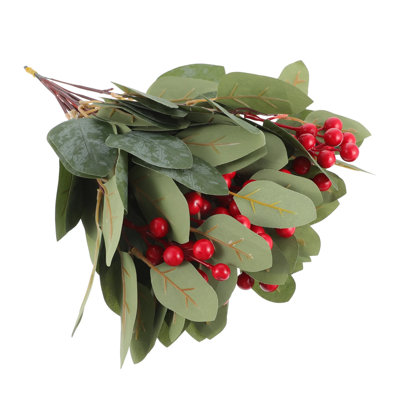 

10Pcs Artificial Eucalyptus Leaves Long-Lasting Faux Greenery for Wedding Centerpiece Party Decor Home Office Adornment