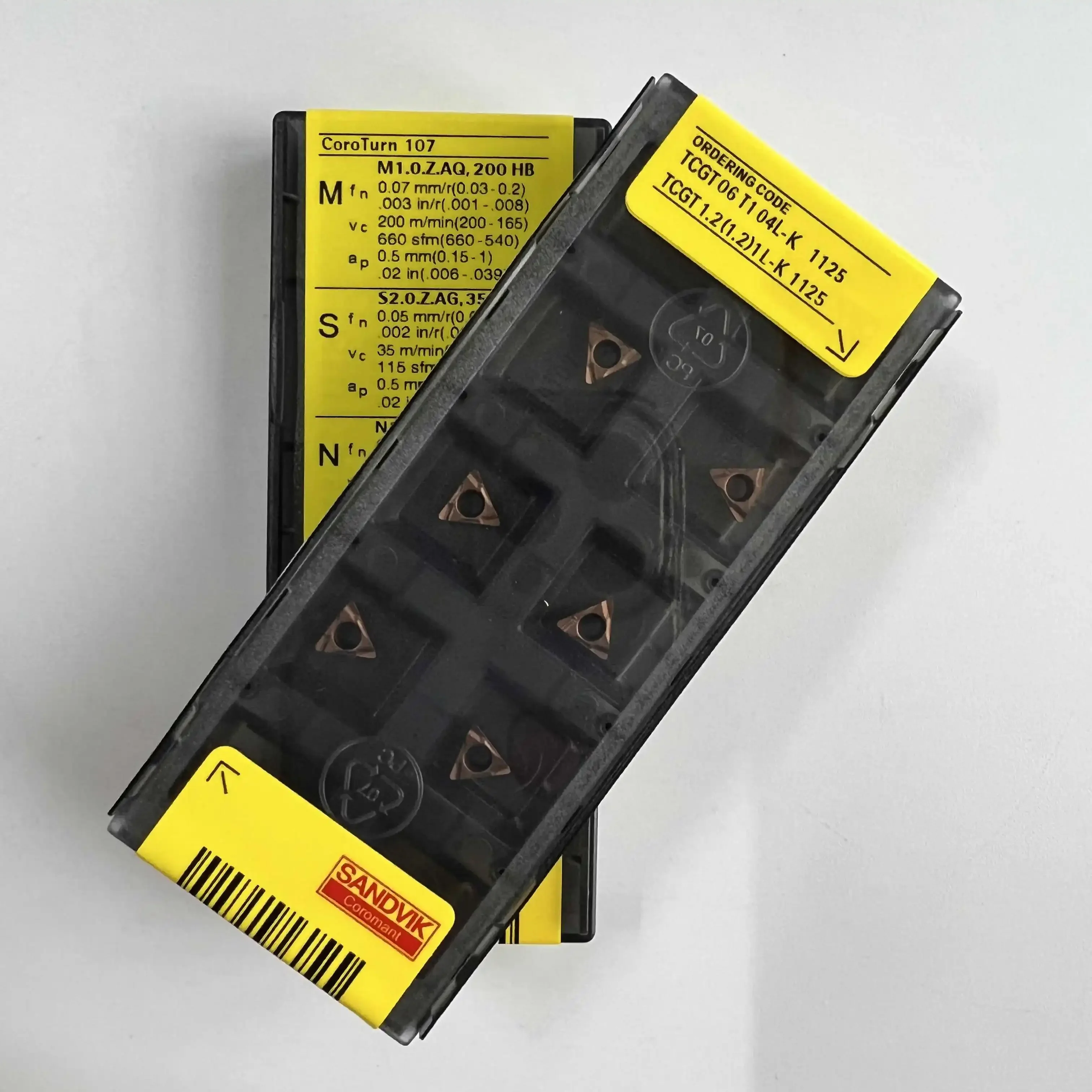 Original blade TCGT06T104L-K 1125   /Carbide CNC Blade 10 Pieces