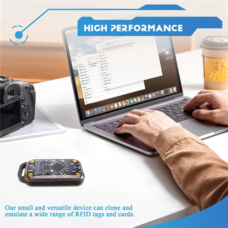 ABSQ-Chameleon Ultra RFID قارئ الشرائح الذكية محاكي البطاقة الذكية 125Khz 13.56Mhz ID IC بطاقة فك NFC الناسخ