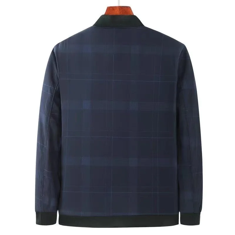 

Men's Thiened Fce-lined Cotton Jaet Baseball Sle Casual Autumn Winter Outerwear ort Length Zipper Closure Coat