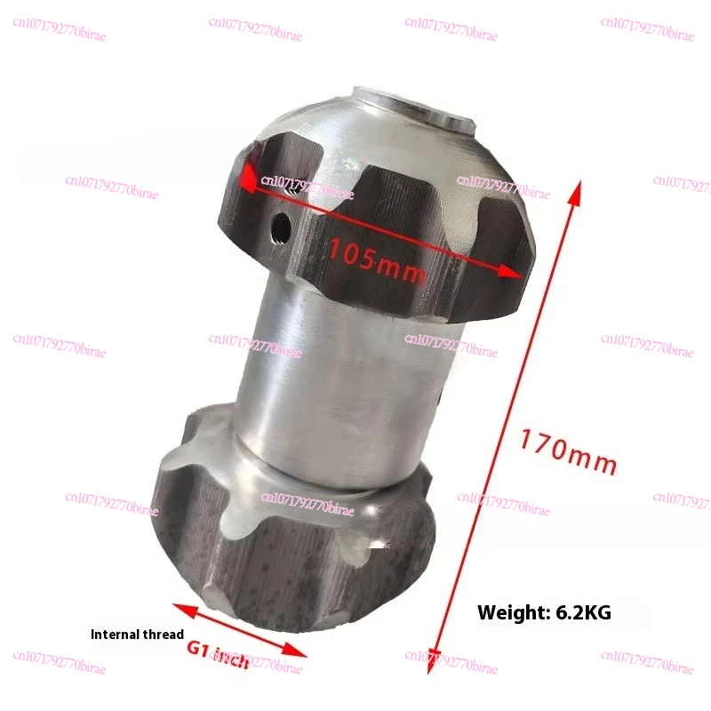 

1-дюймовое сопло высокого давления из нержавеющей стали может эффективно удалить канализационные трубы и повреждение твердого цементного смазка