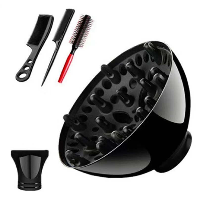 

Professional Salon Hairdressing Hair Dryer Diffuser Blow Blower Nozzle Barber Hair Dryer Diffuser With Accessories