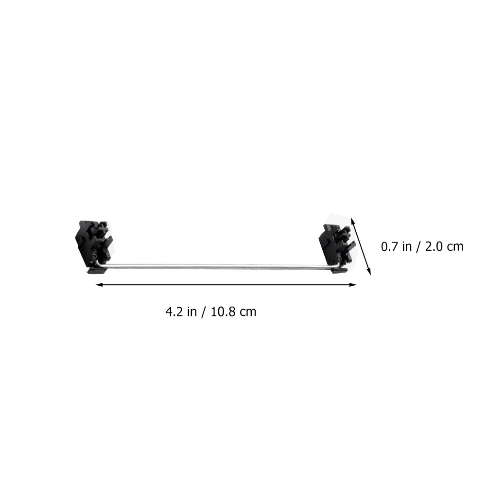 

1 set 1 Set 6.25U 2U Satellite Stabilizer For 60% 87% Mechanical Keyboard Mount Plate Stabilizer Keyboard Diy Accessory Computer