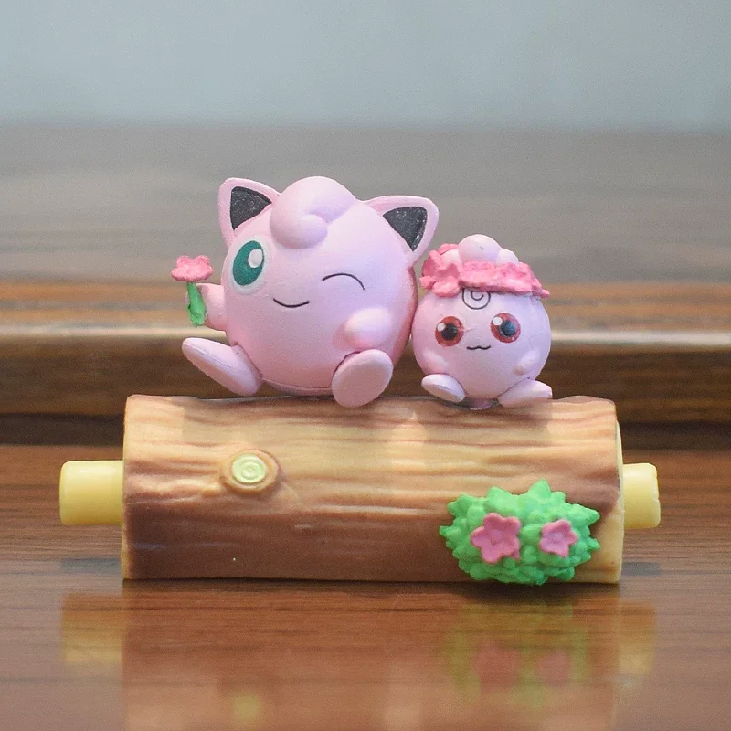 Anime Figure Pok é Mon Friendship Of Wood Blind Box Cute Action Figure Collectible Toy Desktop Decoration Surprise Gift For Fans view 4