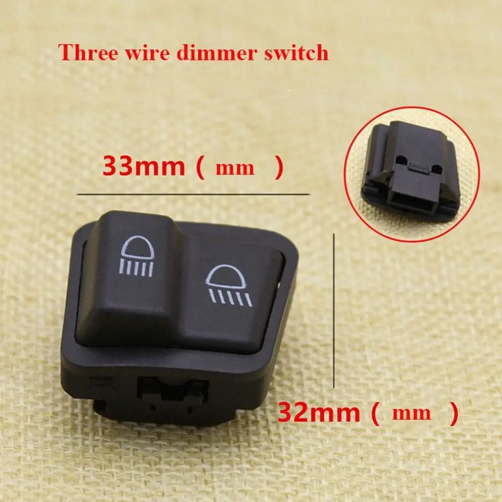 High Quality Plastic Pedal Motorcycle Switch Black 9 Styles Function Switch Start Dimmer Switch Electric Bike Accessories