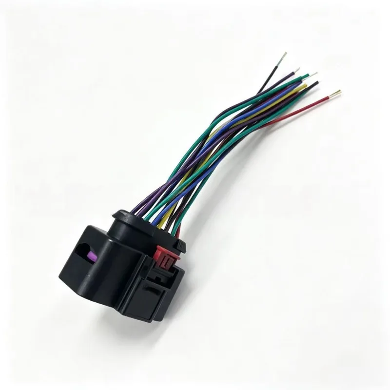ABKW-For VW Skoda Seat A1 A3 Compatible 14Pin Auto Pin Wire Harness Connector Plug 4H0973717