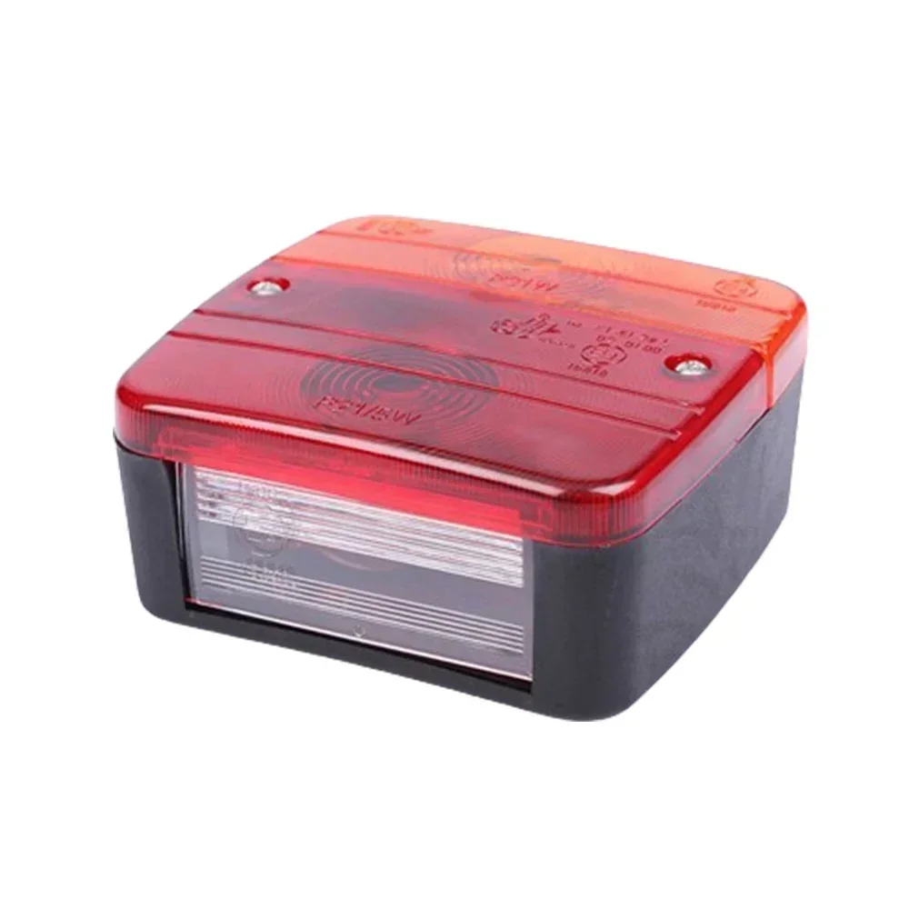 2PCS Magnetic 12V Towing Trailer Rear Tail Board Light 10m Cable 7 Pin Universal Brake Stop License Number Plate Lamp Waterproof