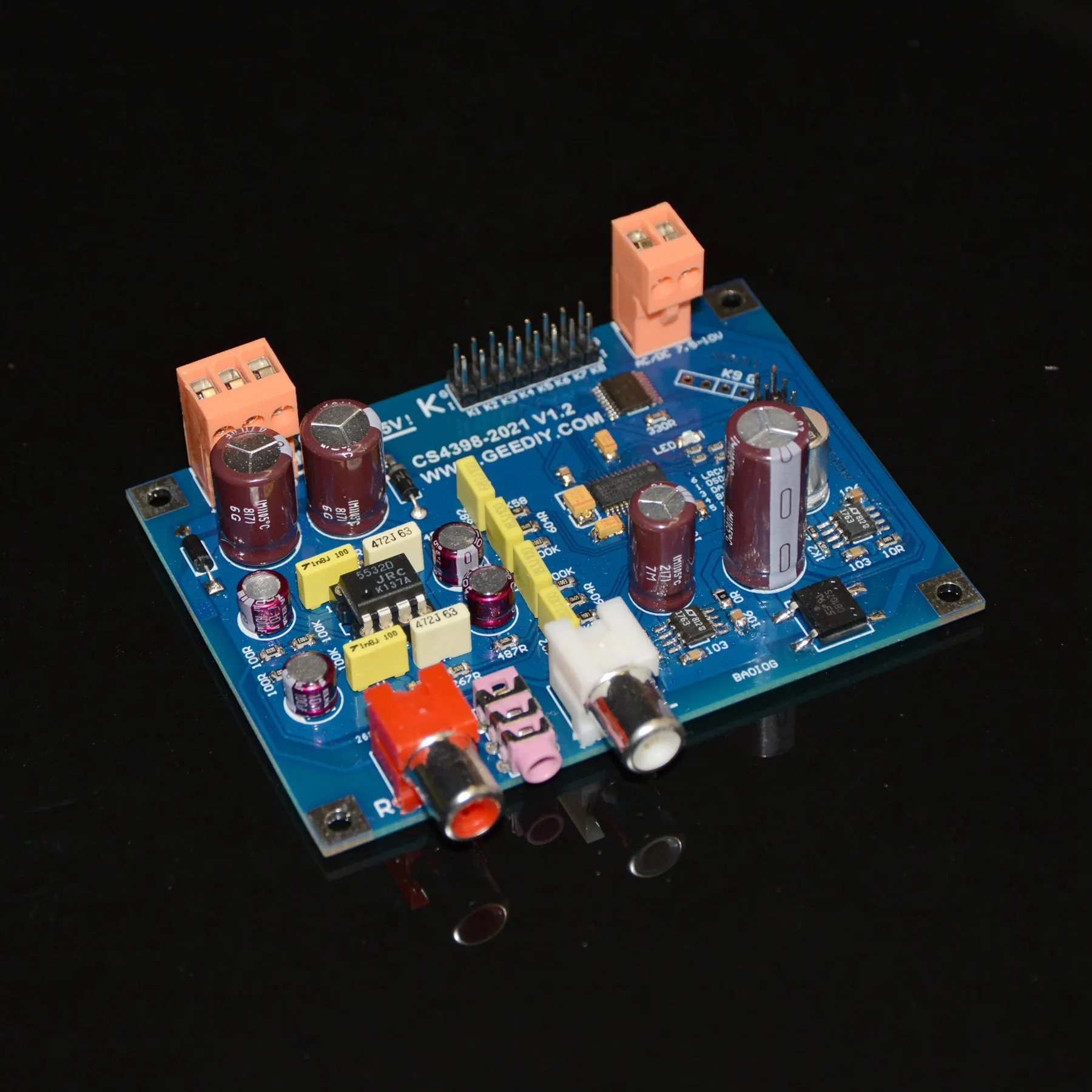 Dekoder DAC CS4398 Soft Edition 2021 I2S 24bit 192K Obsługa DSD64/128