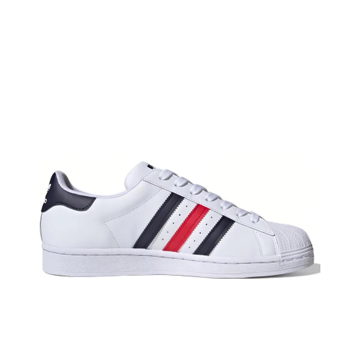 Adidas New SUPERSTAR Low Men and Women Sneaker Classic Casual Board Shoes Lightweight and breathable Sneakers White&Black&Red