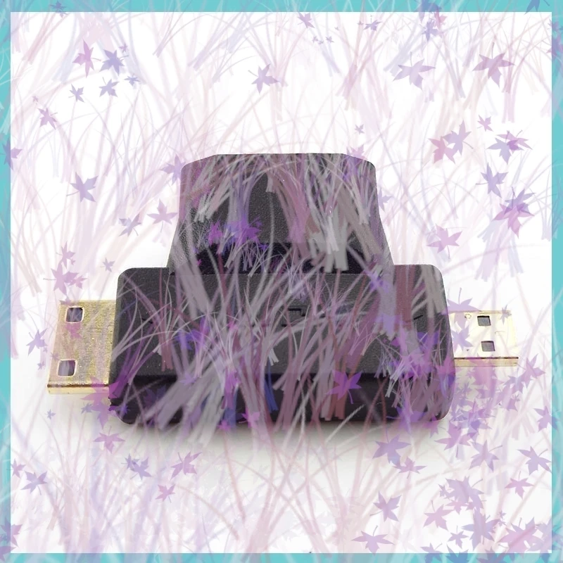 

1/2/5 шт. разъем 2 в 1, совместимый с Micro HDMI, мини-папа на 1,4 стандартный женский удлинитель, кабель-адаптер, конвертер HDTV 1080P C4
