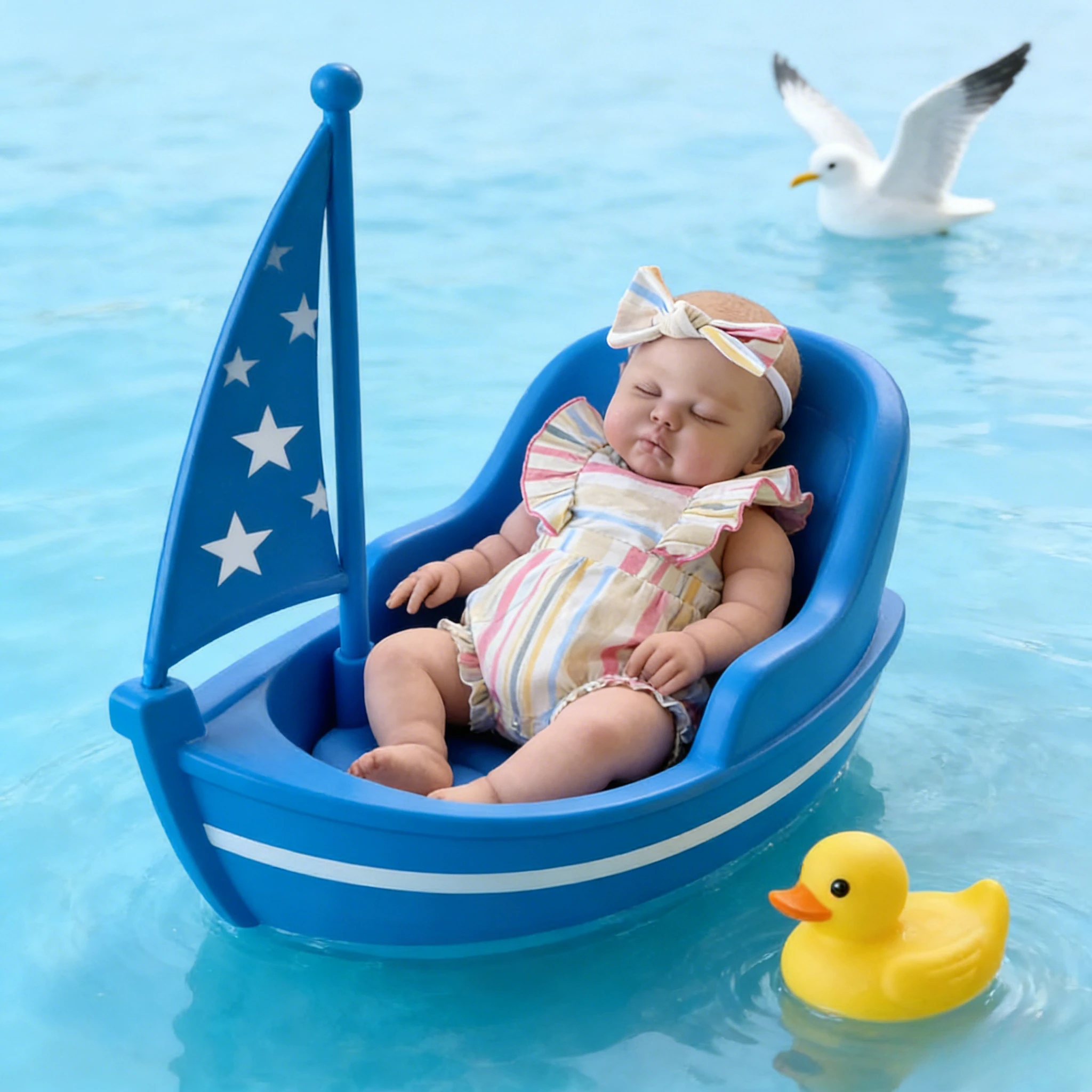 Muñeca infantil Reborn Pickle Sleeping de 60 cm: cuerpo suave, muñeca de arte coleccionable realista detallada de alta calidad